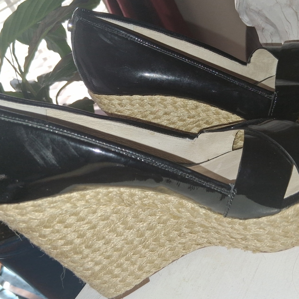 Michael Kors Black Women's Wedge Shoes - Picture 3 of 6